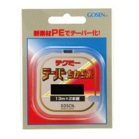GOSEN Techme Taper Power Thread [Red] 13m #0.4-6 (2pcs)