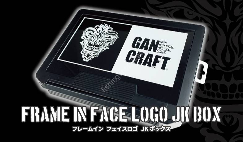 GAN CRAFT Frame In Face Logo JK Box # 01 Black / White Boxes & Bags buy at