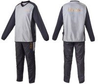 GAMAKATSU GM3627 Piste Suit (Gray x Black) 3L