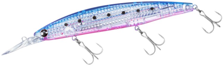 DAIWA Shore Line Shiner Z Set Upper 125SDR #LI LI Blue Pink Iwashi