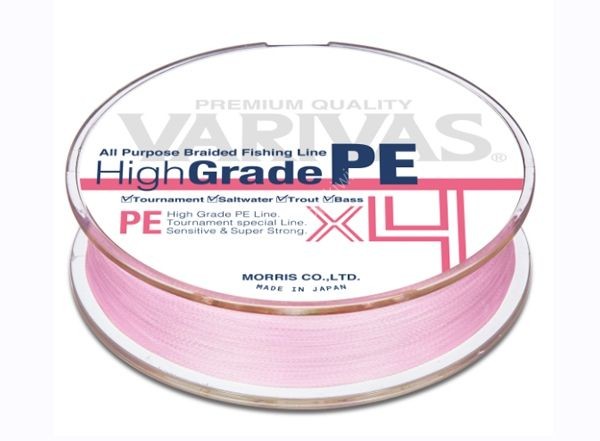 VARIVAS High Grade PE x4 [Milky Pink] 100m #0.6 (10lb)