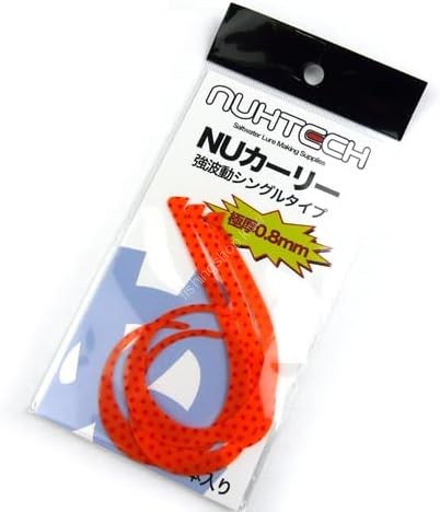 NUHTECH NU Curly #8 Orange Red Ball (Keiko)