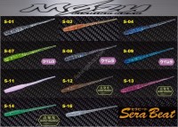 SANZO KOGYO Mozu Sera Beat 2.1" #S-08 Stardust Clear KM