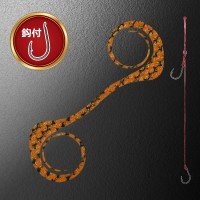 MATSUOKA SPECIAL Alpha 120mm with Hooks #Zebra Orange Gold Lame