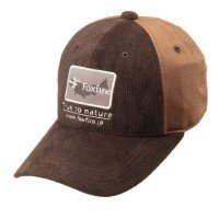 TIEMCO Foxfire Corduroy True to nature Cap (Brown) Free Size