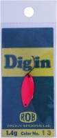 ROB LURE Dig in 0.9g #13 UV Pink
