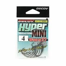 DECOY Hyper Mini WORM27 [NS Black] #4 (9pcs)