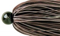 DEPS RR Jig Head 1.0g Fine Rubber Skirt 06 Brown