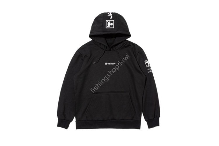 JACKALL Pullover Hoodie HU-A001 [Black] M