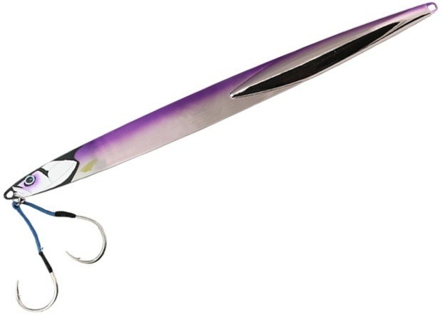 JACKALL BamBluz Jig Long Blade 250g #G-0226 Tachigo Silver