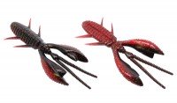 ENGINE Shake Craw 3.5" #13 Black Red OR Flakes