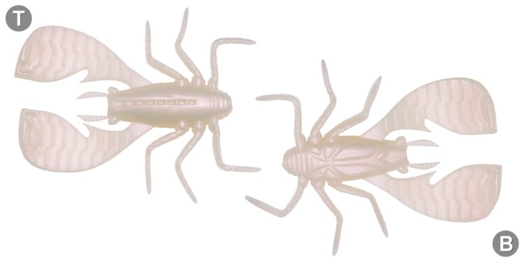 MEGABASS Fuwabug 2.5'' #Pearl White (5pcs)