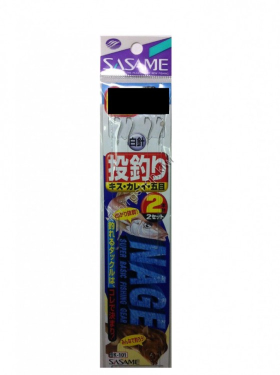 SASAME TouDai Bari K-101 [White] 2 Hook 6-1 (2pcs)