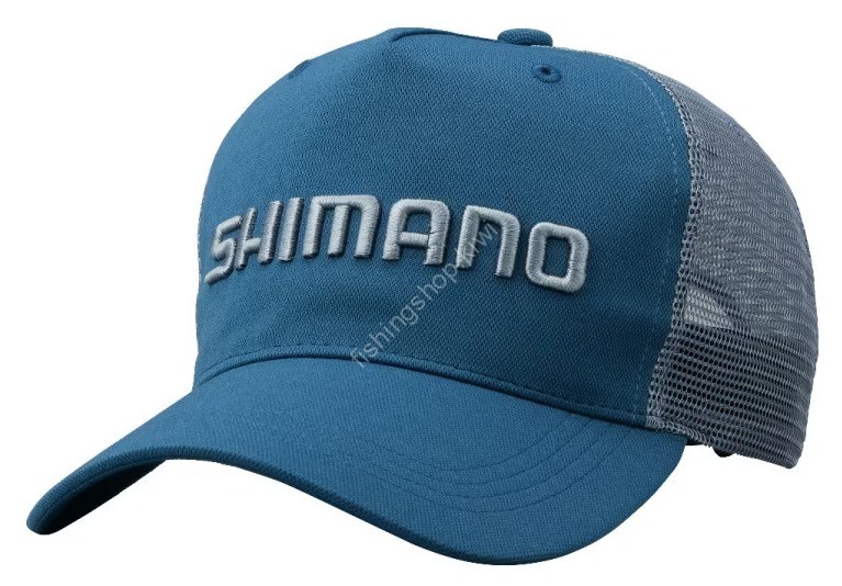 SHIMANO CA-061V Standard Mesh Cap Blue Gray S Wear buy at