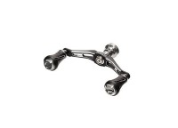 DRESS Custom Handle-W Vertex For DAIWA 90mm #Gunmetal