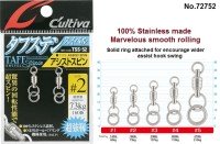 OWNER No.72752 (TSS-52) Taff Stainless Swivel-Assist Spin #1