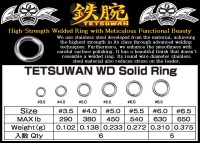 NATURE BOYS FishingFighters Tetsuwan WD Solid Ring #3.5
