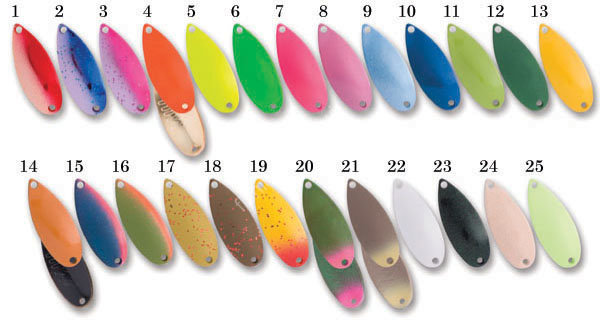 FOREST Miu 2.8g #06 Fluorescent Green Lures buy at Fishingshop.kiwi