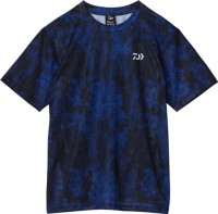 DAIWA DE-8724 Dry Mesh Short Sleeve Shirt (Bottom Navy) XL