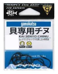 GAMAKATSU Kai Senyo Chinu [Black] #3 (12pcs)