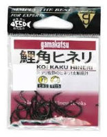 GAMAKATSU Koi Kaku Hineri [Black] #14 (13pcs)