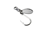 JACKALL Blade Jigging Hook Set Single [Silver] L (2pcs)