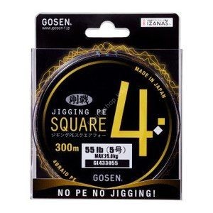 GOSEN Jigging PE Square 4 300 m 66 lb