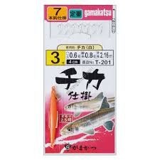 GAMAKATSU Chika Rig Akita Kitsune 7 Piece Rig [Gold] 2.5-0.4