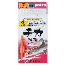 GAMAKATSU Chika Rig Akita Kitsune 7 Piece Rig [Gold] 2.5-0.4