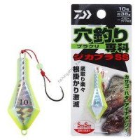 DAIWA Anazurisenka Jikabura-SS No.10 #Yellow Chart Holo