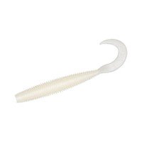 GEECRACK Tairaba Super Curly 3in # S311 white pearl glow