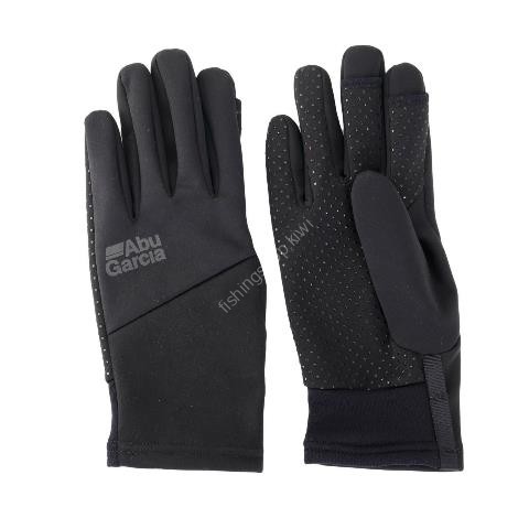 ABU GARCIA Abu Windproof Softshell Gloves [Black] M
