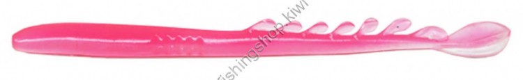 INX.LABEL Dragon Crawler Aji Meba Worm 2.3 #G08 Pink PinkY ( Glow Fluorescent)