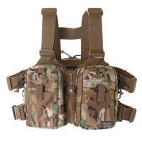 LITTLE PRESENTS V-23 Strap Vest Neo Multi Camo Free