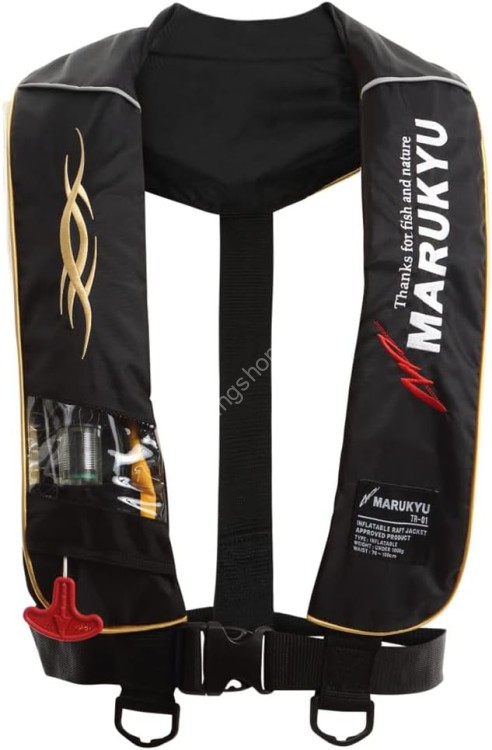 MARUKYU TR-01 Fishing Gear Shoulder Type Raft Jacket Type Approved