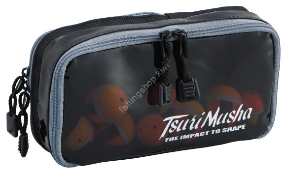TSURI MUSHA TM Varias Pouch Long #Black / Gray