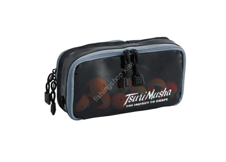 TSURI MUSHA Varius Pouch Long #Black/Gray