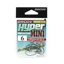 DECOY Hyper Mini WORM27 [NS Black] #6 (9pcs)