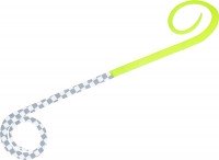 DAIWA Kohga Silicone Necktie Twin Curly R #Chartreuse+Check Gray