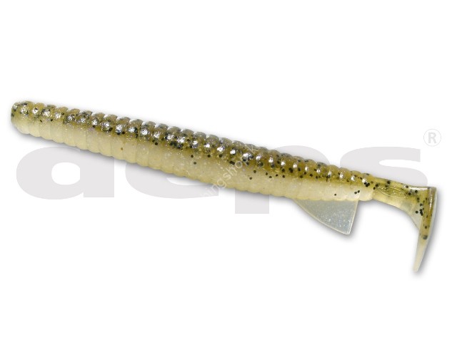 DEPS DeathAdder Shad 5'' #114 Champagne Pepper/Neon Pearl