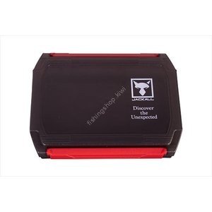 JACKALL 1500D W Open Tackle Box Free Black