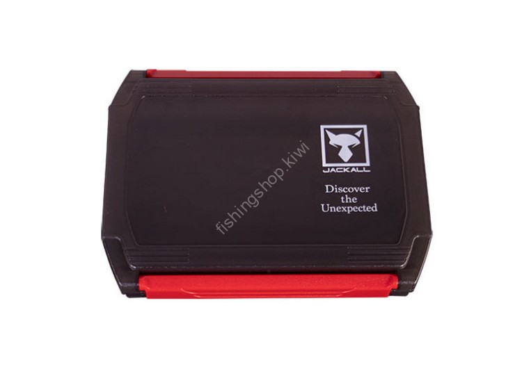 JACKALL 1500D Double Open Tackle Box Free S #Black