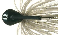 DEPS Sliding Jig 1/4oz Silicone Skirt #56 Golden Shiner