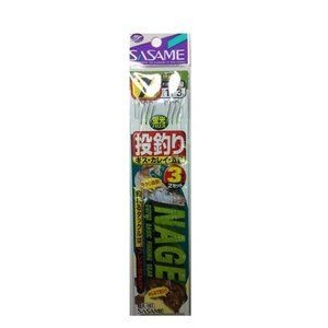 SASAME Casting Hooks with Fluorescent Line K-107 #7