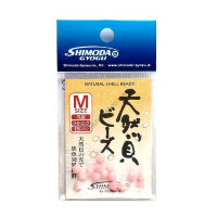 Shimoda Gyogu Natural Shell BEADS Round Shape M Light Pink