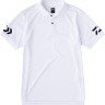 DAIWA DE-7925 Short Sleeve Polo Shirt [White x Black] 3XL