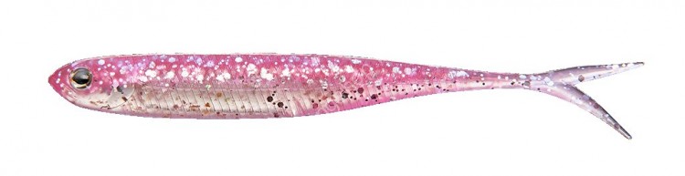 FISH ARROW Flash J Split Abalone 4" #AB06 Sight  Pink