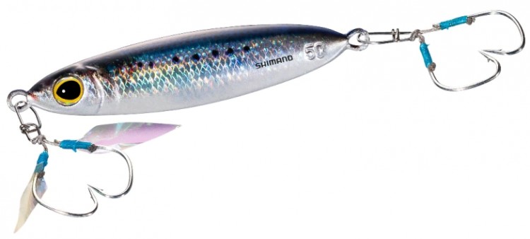 SHIMANO JU-S50S Ocea Stinger Butterfly Flat Light 50g #010 SR Iwashi