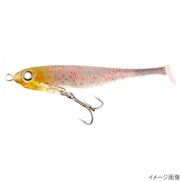 JACKALL Jelly Sardine 55 Shad Tail Ami Red Flake