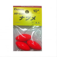Fujiwara Colour Sinker Jujube No.10 Fluorescent Red